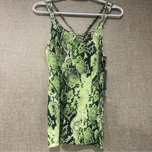 Ideology Clover Snake Athletic Tank Top Size Small - Picture 4 of 8